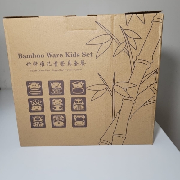 5pcs Bamboo Eco fibre kids sets new in box - Picture 9 of 11